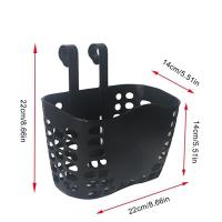 Cesta De Almacenamiento Para Bicicleta Infantil Organizador De Manillar Para Ciclismo Con Gancho Para Patineta Material Plástico - details 8