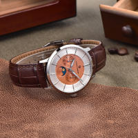 Reloj De Cuarzo Para Hombre PAGANI DESIGN 2025 Multifuncional 40MM Vidrio De Zafiro Resistente Al Agua 100M Fase Lunar Estilo Business - details 10