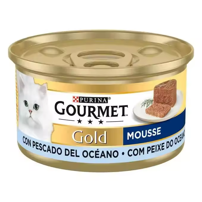 Gourmet Gold Mousse Pescado Océano (8x85gr) - 1
