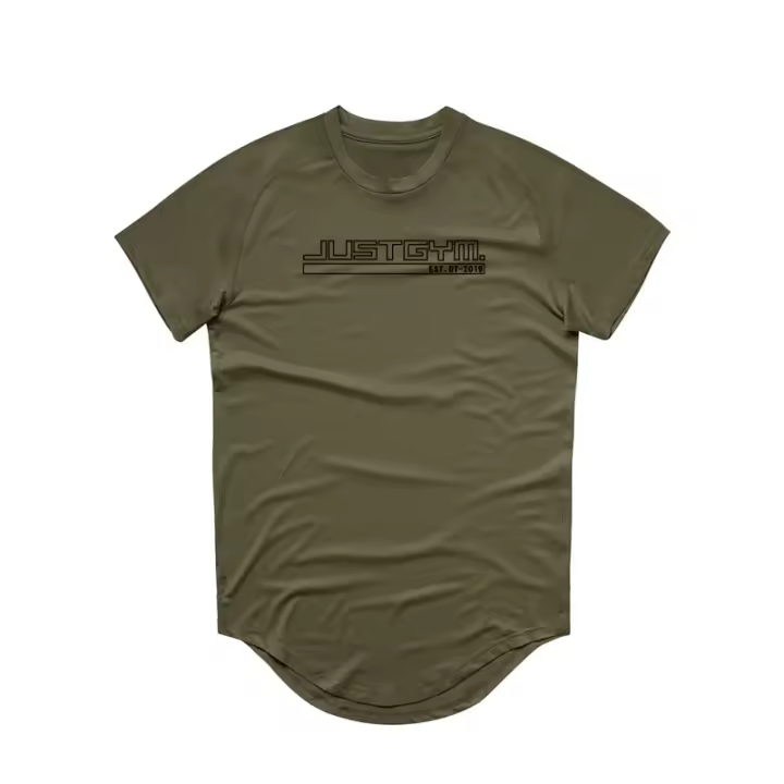 Camiseta de Verano para Hombres de Alta Calidad Manga Corta, Transpirable, Antisudor, Estilo Callejero Casual - 1