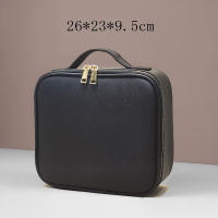 Bolso De Maquillaje Para Mujer De Cuero PU Impermeable Gran Capacidad Estuche De Viaje Para Cosméticos Y Accesorios - details 17