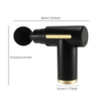Masajeador De Músculo LED Para Hombres Y Mujeres Masajeador Portátil De Percusión Para Corporal Espalda Y Cuello Piernas - details 15