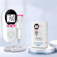 Monitor De Ritmo Cardíaco Fetal Ultrasonido 3MHz Detector De Latidos De Bebé Estéreo Doppler Stethoscope Para Embarazadas - details 1