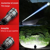 Lámpara Frontal LED De Alta Potencia 800W 500000000LM Super Brillante Con Zoom Y Impermeable Para Camping Exterior Trabajo Caza - details 11