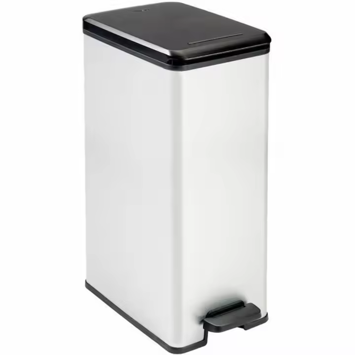Cubo de basura Curver 240640 Plateado Plástico 40 L - 1