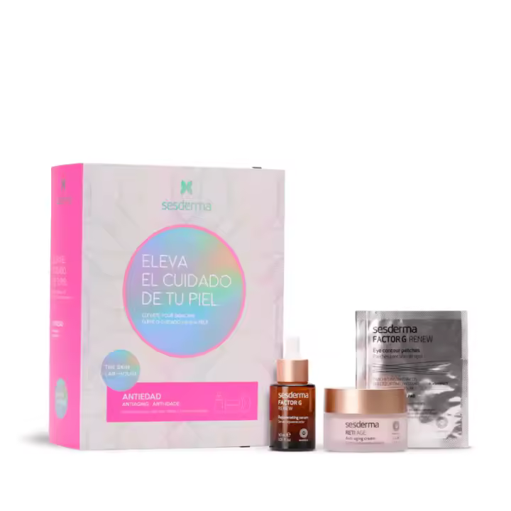 SESDERMA PACK ANTIEDAD NAV 2023 (FACTOR G RENEW SERUM 30ML + RETI AGE CREMA 50 ML) +REGALO PARCHES - 1