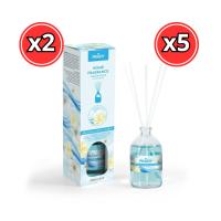 AMBIENTADOR MIKADO AROMAS DE HOGAR PRADY - FRASCO CRISTAL 100ML - VARITAS DIFUSORAS - details 2