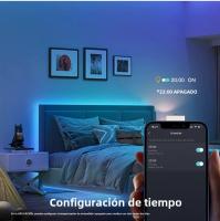Tira De LED COB RGB Inalámbrica Con Control WiFi Y USB Para Habitación 576leds/m Compatible Con Tuya Smartlife Cambio De Color Tira De Luz LED Inteligente - details 7