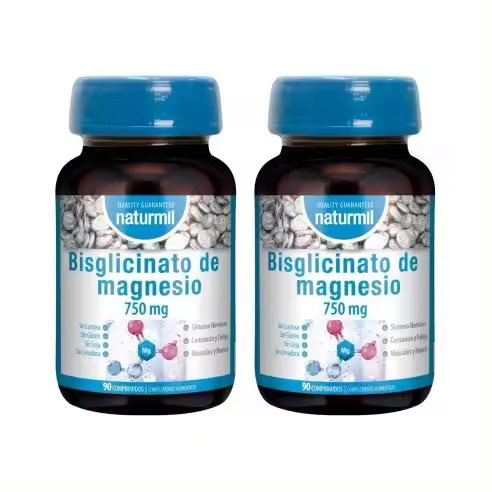 PACK 2 MAGNESIO BISGLICINATO, Naturmil (L@) - 1