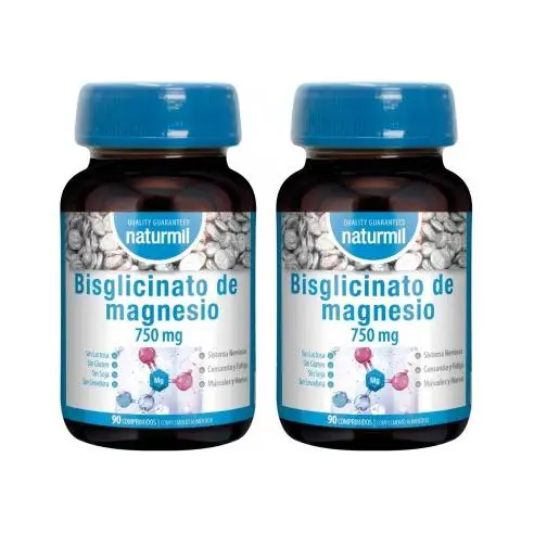 PACK 2 MAGNESIO BISGLICINATO, Naturmil (L@) - 1