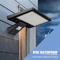 Lámpara Solar LED Exterior IP65 Impermeable Con Sensor De Movimiento Y Luz De Inundación Para Jardín Luz De Calle En Blanco Frío/Cálido Moderna - details 5