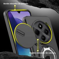 Funda De Teléfono Con Soporte Magnético De 360 Grados Para Redmi 14C Con Protección De Cámara Y Anillo Resistente a Arañazos Y Huellas - details 3