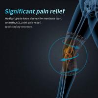 NEENCA Manguito De Compresión Para Rodilla Con Estabilizadores Lateral Y Gel De Patela Soporte De Rodilla Para Dolor Y Recuperación De Lesiones Meniscales - details 5