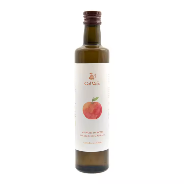 Vinagre de manzana bio sin filtrar Cal Valls 500ml. - 1