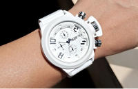 Reloj De Pulsera Deportivo Para Hombre Megir Moda Con Banda De Silicona Pantalla Analógica Cronógrafo Negro Con Calendario Resistente Al Agua - details 5