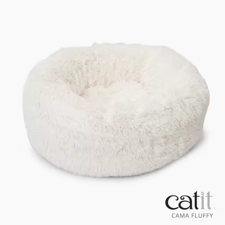 Catit Cama para gatos Catit Fluffy Color: Blanco - 1