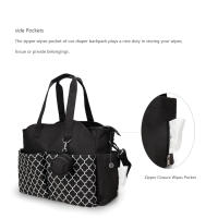 Bolsa de Pañales para Bebé de Gran Capacidad Bolsa de Maternidad Impermeable Multifuncional Portátil para Cuidado del Bebé Material de Poliéster - details 17