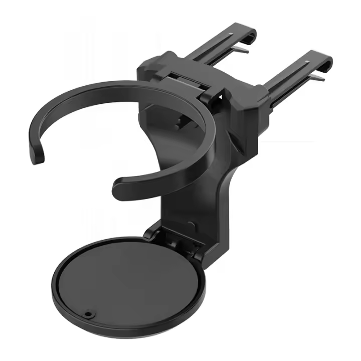 Soporte De Bebida Para Coche Con Ventosa De Ventilación Plegable Multifuncional Soporte Para Botella Y Taza De Café Accesorio Para Automóvil - 1