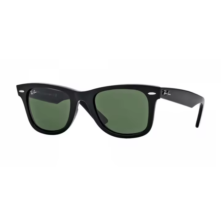Ray-ban Gafas de Sol Hombre Rb2140-901 Ø 50 mm Negro Lentes Verdes Uv400 - 1