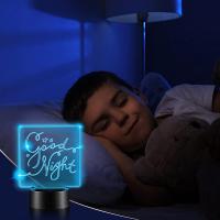 Iluminación Nocturna LED 3D Con 6 Soportes De Luz Y 6 Cables USB 6 Control Remoto 6 Hojas De Acrílico Transparentes Para DIY - details 8