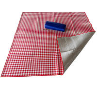 Manta de picnic extensible para Exterior, impermeable y antiarena - Accesorios de picnics, para Playa Aecuado, césped y camping al Aire Libre. - details 2
