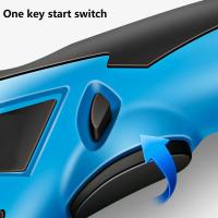 Tijeras Eléctricas JANGKLIFE DIY Para Corte De Telas Y Cuero Con Hojas De Carburo De Tungsteno Herramientas Portátiles Con Baterías De Litio - details 7