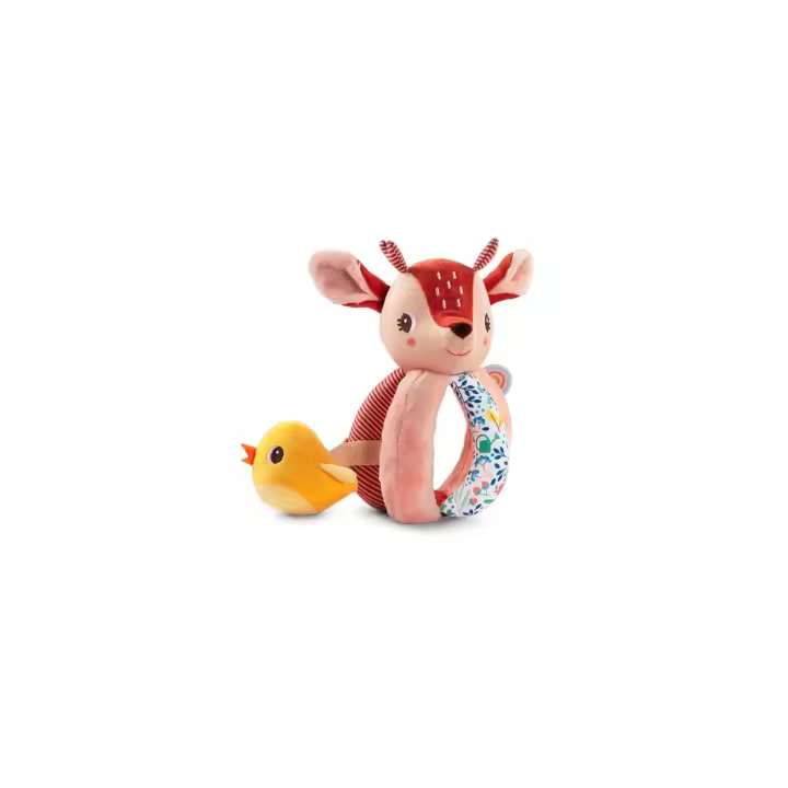Dudús - Peluches - Puericultura Sonajero con asas Stella - Lilliputiens 83368 LI83368 - 1