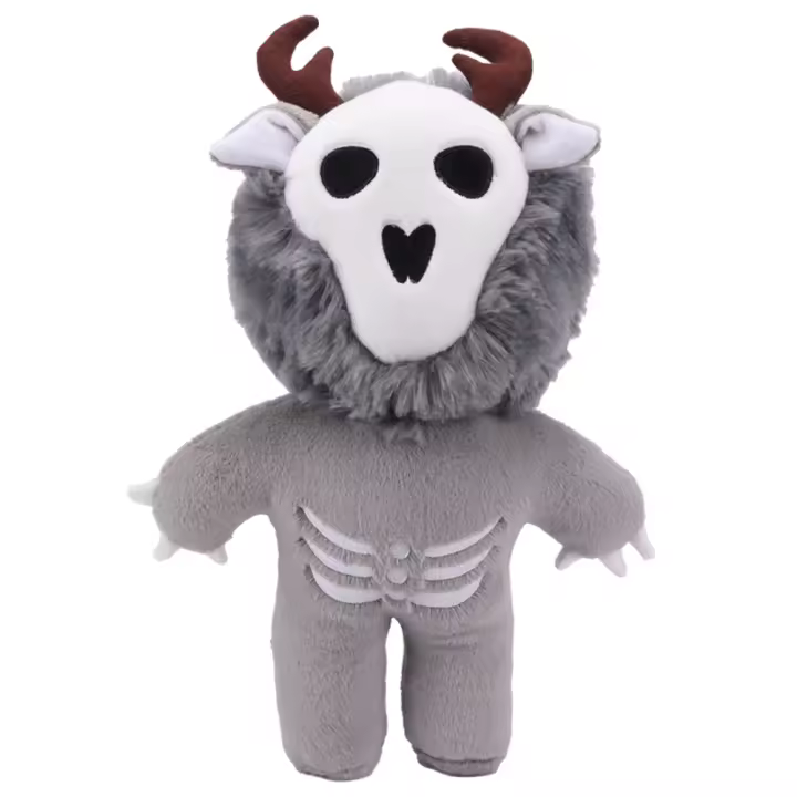 Cabeza De Ciervo Zombie De Peluche Wendigo Muñeco De Grima Para Halloween Regalos Creativos Para El Hogar Decoración De Habitación Juguete De Algodón PP Para Niños - 1