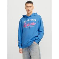 Jack & Jones Pack 2 Sudaderas con capucha Hombre JJELOGO en color Pacific Coast y Honey Gold Logo estampado Moda Casual Informal ideal OTOÑO INVIERNO - details 2