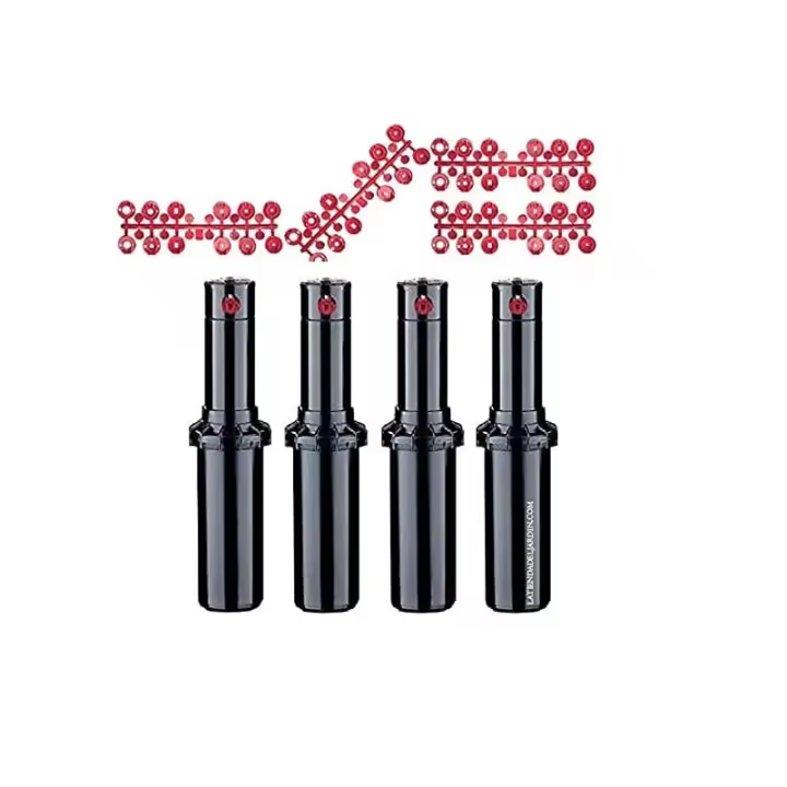 HUNTER Pack 4 Aspersor de riego Hunter PGP-ADJ 3/4'' | Alcance 6,4-15,8 m | Aspersor ajustable profesional - 1