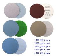 15pcs Disco De Arena De 125mm Pulido Con Lazo De Ganchillo Sandpaper Redonda Para Automóviles Grados 1000 2000 3000 4000 5000 - details 2