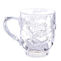 Taza De Bebida Luminosa De Dragon 285ml Con Inducción De Líquido Taza De Vino Y Whisky De Acrílico Batería Iluminación Para Fiesta Y Vacaciones - details 0