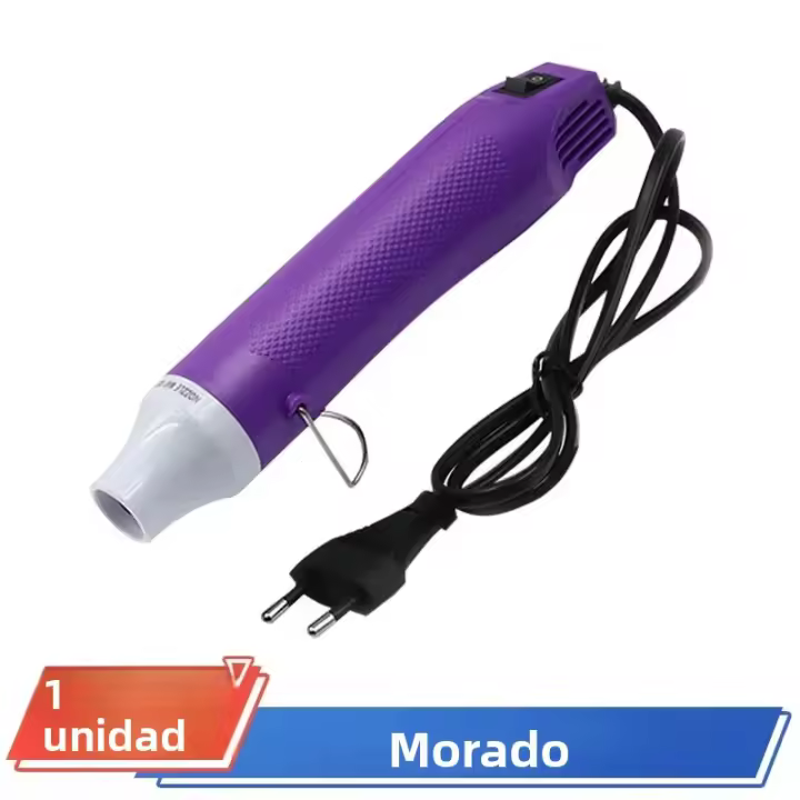 Mini Gun De Aire Caliente Para Soldadura Y Secado Eléctrico 220V Herramienta Para DIY Cubierta De Coche Tubo De Envejecimiento Artículos Para El Hogar - 1