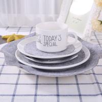 24PCS Almohadillas De Protección Para Platos Y Tazas De Terciopelo Anti-fricción Divisores De Alimentos Para Armado Ecológico Y Clásico - details 12