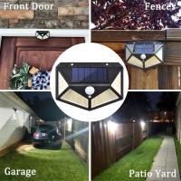 Tira De Luz Solar Exterior Con Sensor De Movimiento 100 LEDs Para Exterior Paredes Terrazas Courtyards Garajes Jardines Pack De 1/2/4/6 - details 4