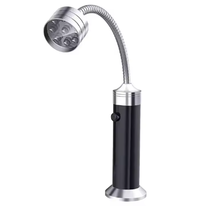 Lámpara LED Ajustable Magnética Para Barbacoa Resistente Al Calor Con Cuello De Ganso 360 Grados Luz De Grill Para Exterior Accesorio De Cocina - 1