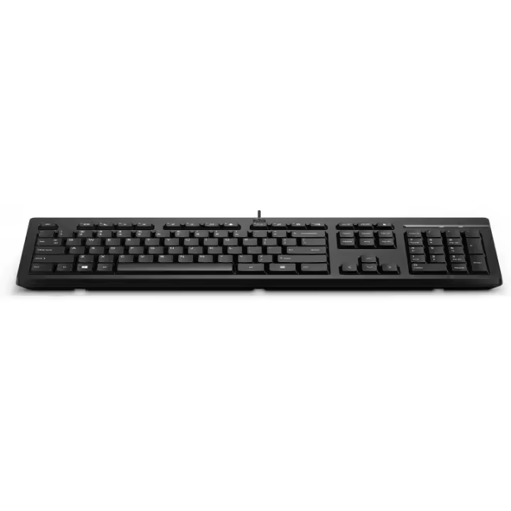 HP - Teclado con cable 125 266C9AA - 1
