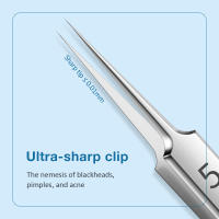 Limpieza De Poros Y Acné Herramienta De Cuidado De La Piel Con Agujas De Acero Inoxidable Para Eliminar Quistes Y Partículas Negras Tweezers De Celular Para Rostro - details 6