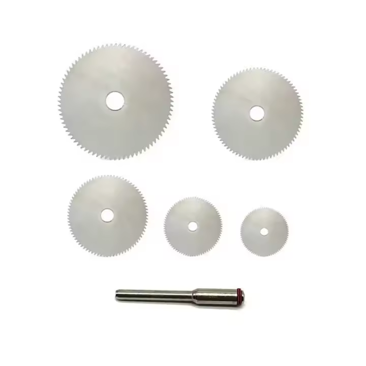 6Pcs Disco De Corte Circular Mini Para Herramienta Eléctrica Dremel Corte De Metal Y Madera Herramienta Rotativa De Corte - 1