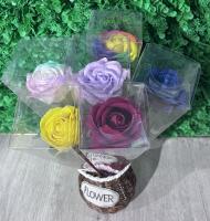 YUMO HOUSE - Rosa de Sant Jordi, Rosa San jorge + Velón Esotérico Rojo + tarjeta felicitación - details 2