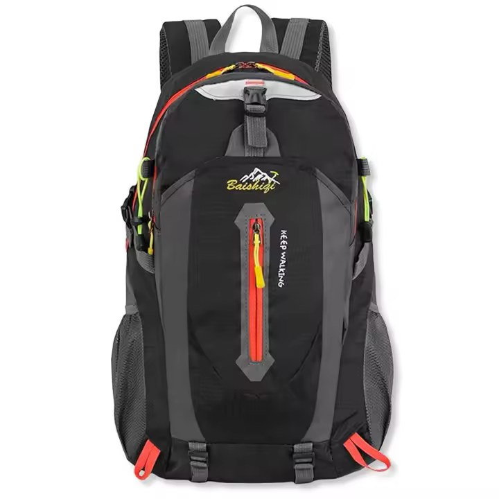 OcioDual Mochila Impermeable 30 Litros Negra GF80764 Multiples Bolsillos de Senderismo Acampada Montaña para Hombres Mujeres - 1