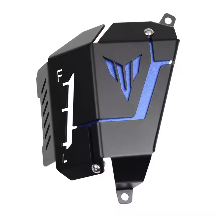 Protector De Tanque De Recuperación De Antifreeze Para Yamaha MT-07 FZ-07 2016-2020 Guardia De Aluminio CNC Accesorio De Motocicleta - 1