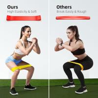Bandas elásticas Fitness para Fortalece Pierna, Caderas y Brazos para Pilates Bandas elásticas musculacion(Juego de 5) - details 3