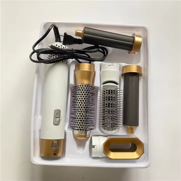 Melo multiestilo 5 en 1 with rizador y Liso incluye secador de Melo para estilizador de Melo Universal - 1