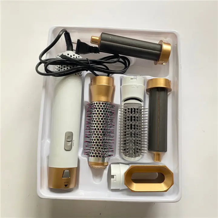 Melo multiestilo 5 en 1 with rizador y Liso incluye secador de Melo para estilizador de Melo Universal - 1