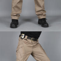 Pantalones Tácticos Para Hombre Con Múltiples Bolsillos Pantalones Militares De Trabajo Y Senderismo Casual Resistentes Al Desgaste Tallas Grandes Hasta 6XL - details 6