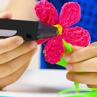 MediaWaveStore Bolígrafo de impresión 3D compatible con filamentos PLA estereoscópico para artistas y creativos - details 1