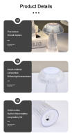 Lámpara Nocturna De Jirafa Creativa Luces De Ambiente Botón De Encendido Lámpara De Mesa Portátil Para Decoración Del Dormitorio - details 1