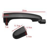 Manijas De Puerta Exterior Para Kia Sportage 2005-2010 Pieza Original 836511F010 836611F010 826621F000 Frontal Y Trasera Izquierda Y Derecha - details 1