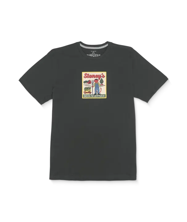 Camiseta de manga corta Volcom Devils Lettuce - Stealth - 1